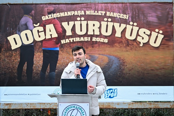 Gaziosmanpaşa Millet Bahçesi Doğa Yürüyüşü Gerçekleştirildi