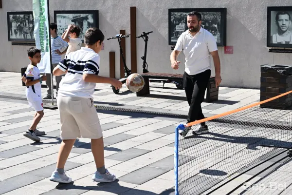 Spor Her Yerde Etkinliği Karne Sevincini Sporla Taçlandırdı