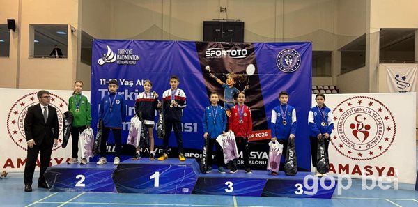 Badminton’da Amasya Gururu: Madalyalarla Döndük!