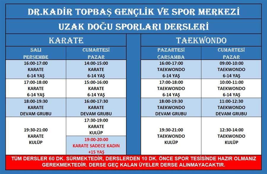 Dr..Kadir Topba Gsm Karate Taekwondo