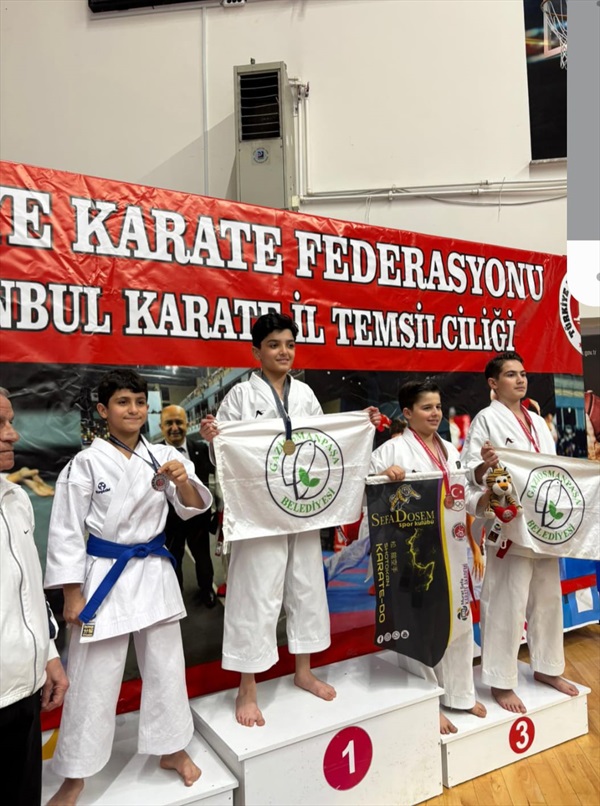 İstanbul Karate Şampiyonası’Nda Gaziosmanpaşa’Dan Büyük Başarı!