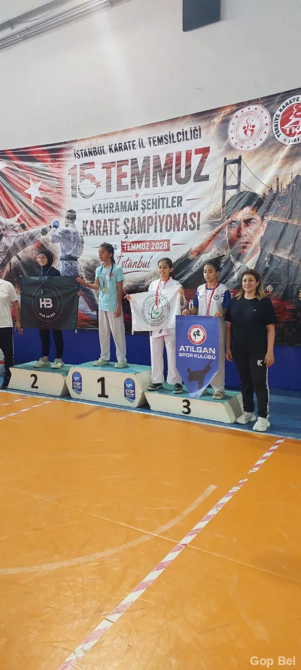 Karate Sporcularımızdan 15 Temmuz Turnuvasında Çifte Gurur!