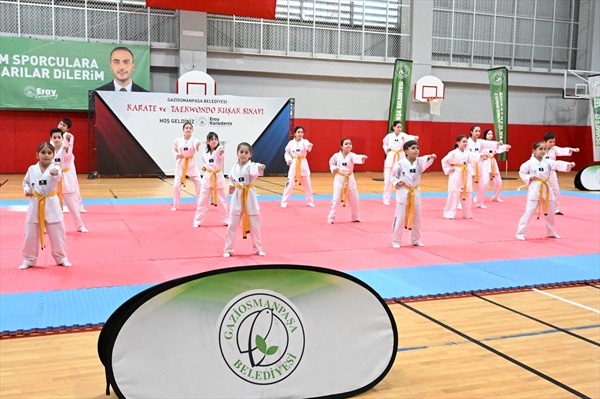 Gaziosmanpaşa’Da Karate Ve Taekwondo Kuşak Heyecanı!