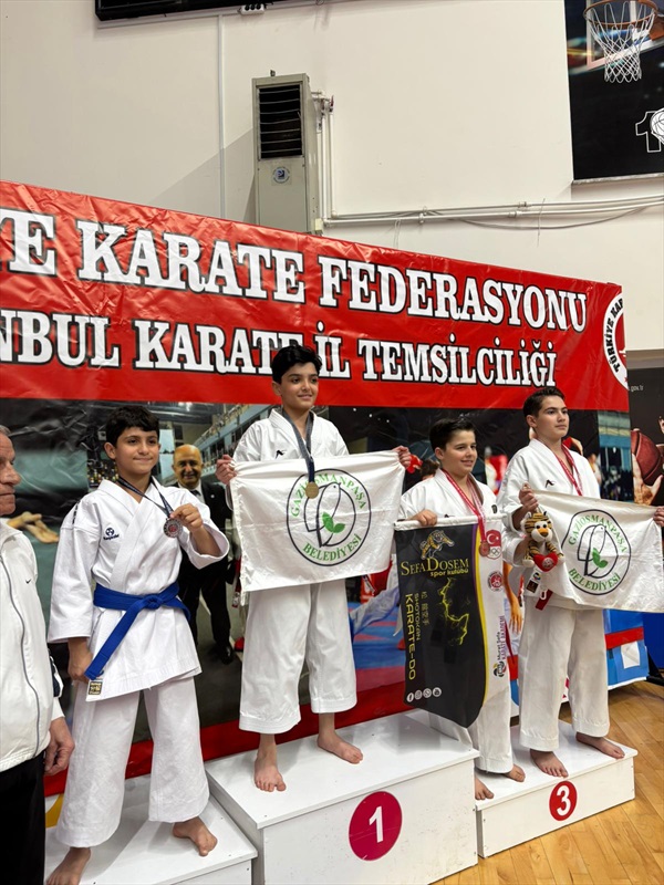 İstanbul Karate Şampiyonası’Nda Gaziosmanpaşa’Dan Büyük Başarı!