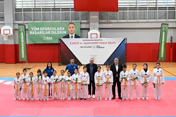 Gaziosmanpaşa’Da Karate Ve Taekwondo Kuşak Heyecanı!