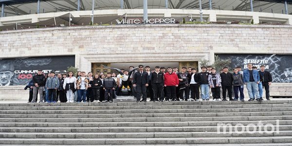 Gençlerimiz Beşiktaş Spor Kulübü Stadyumu ve Müzesi’ni Ziyaret Etti