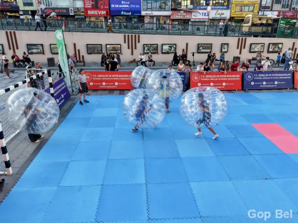 Gaziosmanpaşa’da Balon Futbol Etkinliği Büyük İlgi Gördü