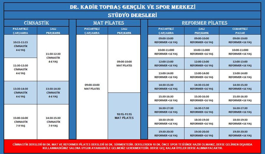 Dr..Kadir Topba Gsm Cimnastik - Mat Pilates - Reformer Pilates