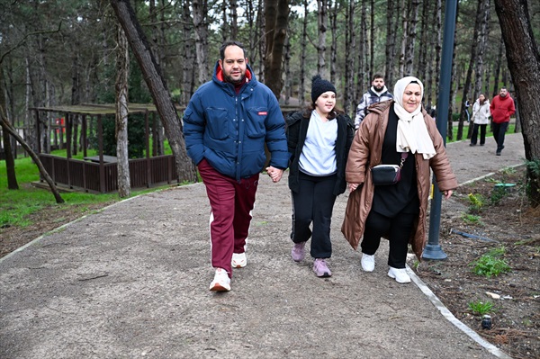 Gaziosmanpaşa Millet Bahçesi Doğa Yürüyüşü Gerçekleştirildi