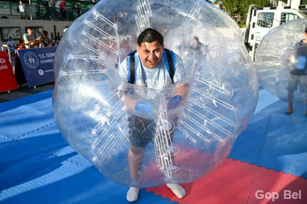 Gaziosmanpaşa’da Balon Futbol Etkinliği Büyük İlgi Gördü