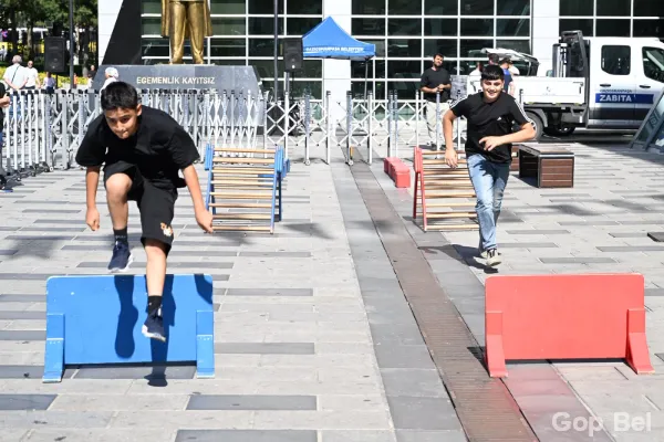 Spor Her Yerde Etkinliği Karne Sevincini Sporla Taçlandırdı