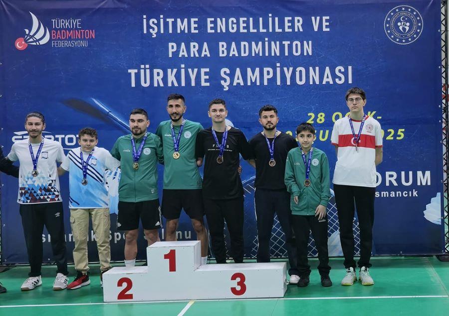 Gaziosmanpaşalı Sporcular, Para Badminton Şampiyonası’Ndan 27 Madalya İle Döndü