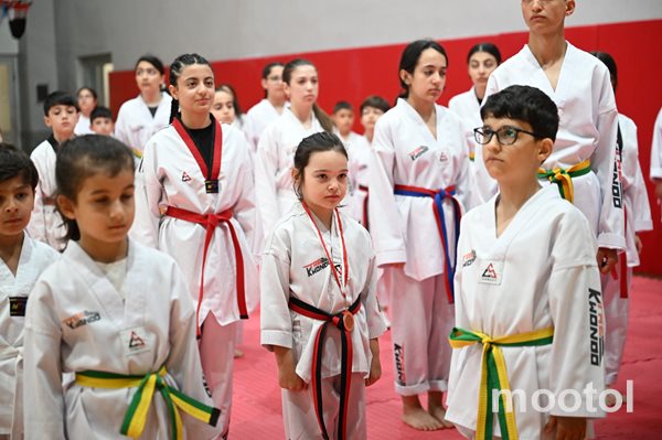 Gaziosmanpaşa’da Taekwondo Ailesi Kuşak Terfi Sınavında Bir Araya Geldi