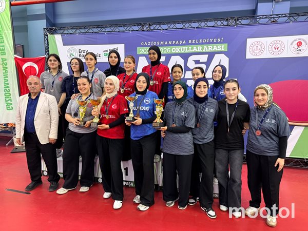 Gaziosmanpaşa’da Okullar Arası Masa Tenisi Turnuvası Tamamlandı