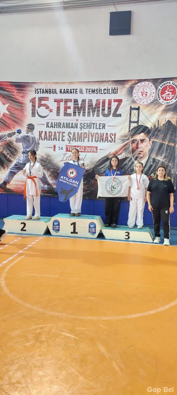 Karate Sporcularımızdan 15 Temmuz Turnuvasında Çifte Gurur!