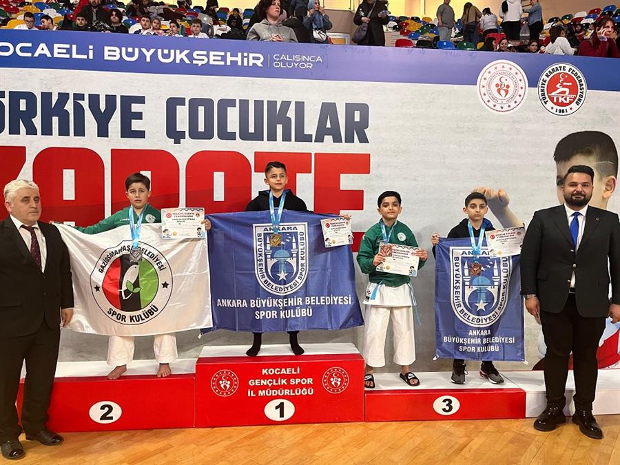 Türkiye Çocuklar Karate Şampiyonası'ndan Madalyalarla Döndük!