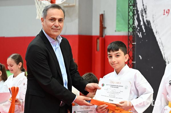 Gaziosmanpaşa Belediyesi’nde Karate ve Taekwondo Kuşak Terfi Heyecanı