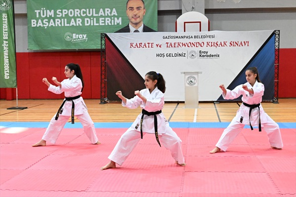 Gaziosmanpaşa’Da Karate Ve Taekwondo Kuşak Heyecanı!