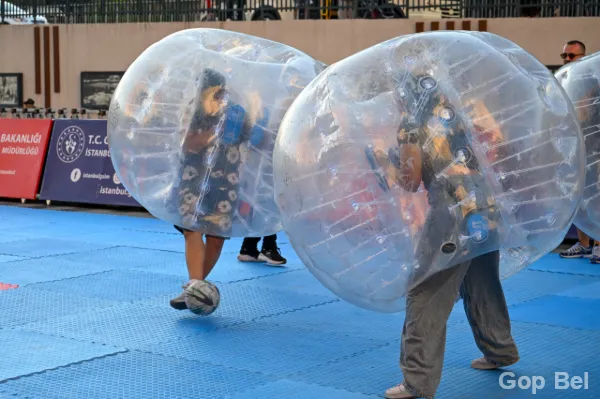 Gaziosmanpaşa’da Balon Futbol Etkinliği Büyük İlgi Gördü