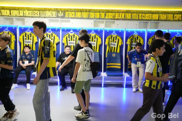 Gençlerimiz Fenerbahçe Spor Kulübü Stadyumu ve Müzesi’ni Ziyaret Etti