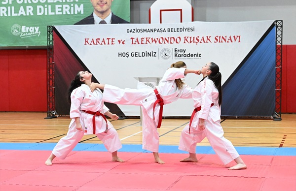 Gaziosmanpaşa’Da Karate Ve Taekwondo Kuşak Heyecanı!