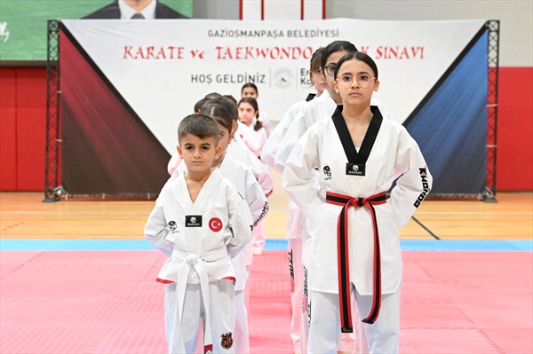 Gaziosmanpaşa’Da Karate Ve Taekwondo Kuşak Heyecanı!