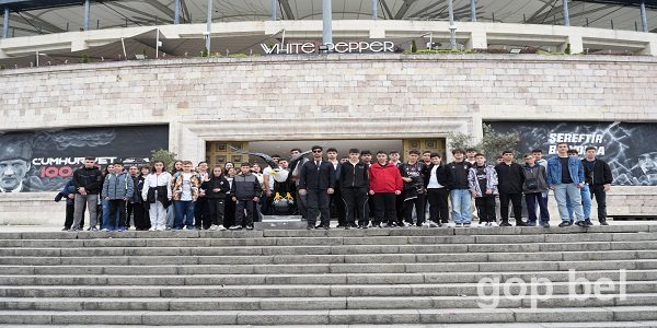 Gençlerimiz Beşiktaş Spor Kulübü Stadyumu ve Müzesi’ni Ziyaret Etti