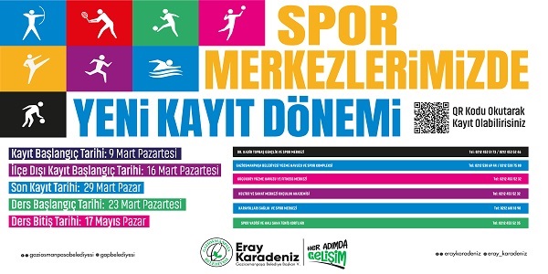 Yeni Dönem Kurs Kayıtlarımız 9 Mart Pazartesi Günü Başlıyor.