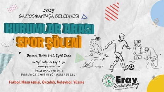 4. Gaziosmanpaşa Belediyesi Kurumlar Arası Spor Şöleni