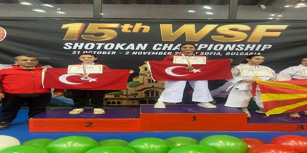 Bulgaristan’da Düzenlenen 15. Dünya Shotokan Şampiyonası’Nda Karatecilerimizden Büyük Zafer!