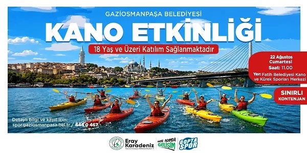 Gaziosmanpaşa Belediyesi ile Kano Heyecanına Katıl!
