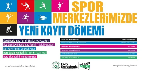 Yeni Dönem Kurs Kayıtlarımız 31 Ağustos Pazartesi Günü Başlıyor.